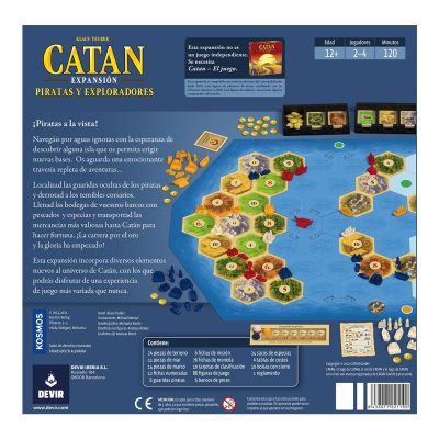 CATAN: PIRATAS Y EXPLORADORES - Imagen 2